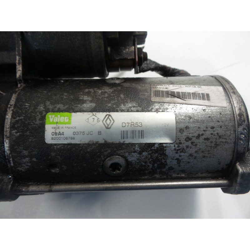 Recambio de motor arranque - valeo d7r53 8200106788 para renault 740 740 2.0 master ii referencia OEM IAM 8200106788 RENAULT MAS