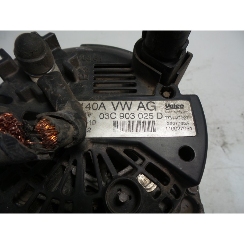 Recambio de alternador - 03c903025d valeo tg14c027 para skoda leon,ibiza ,toledo,cordoba.skoda octavia,fabia referencia OEM IAM 