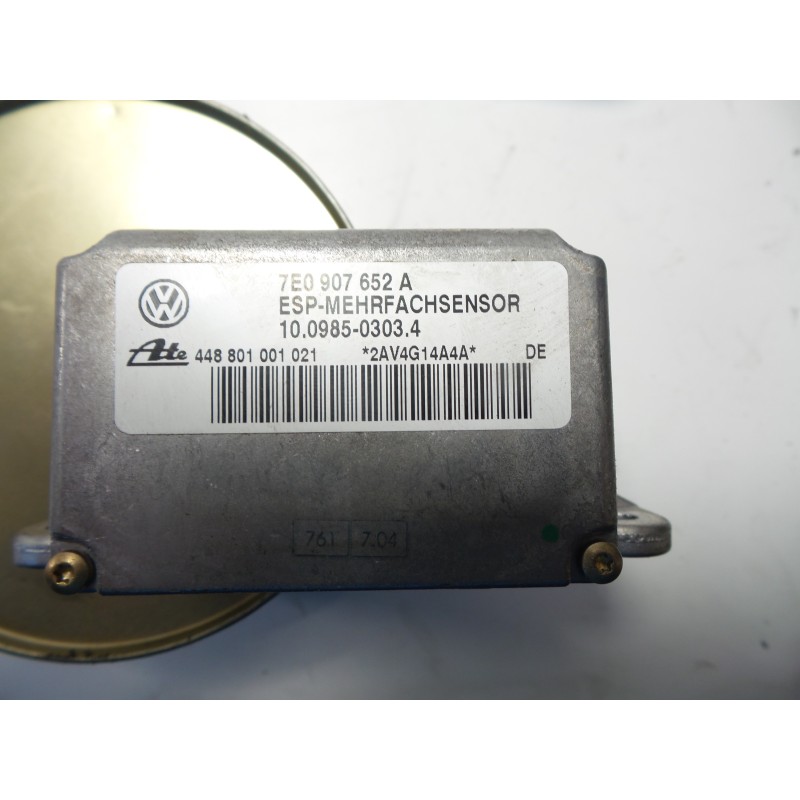 Recambio de centralita asr esp-mehrfachsensor - 7e0907652a para porsche cayenne referencia OEM IAM 7E0907652A PORSCHE CAYENNE (9