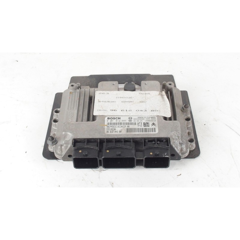 Recambio de centralita motor uce - 9661204380 para citroën c4 coupé (la_) 2.0 16v referencia OEM IAM  CITRO C4 (LC_) 1.6 HDi [20