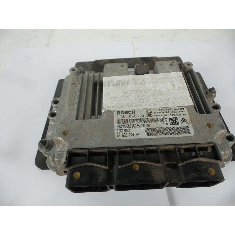 Recambio de centralita motor uce - 96656744800281014729 bosch para peugeot c4 cactus,berlingo,c3, peugeot, 2008,308, partner,500