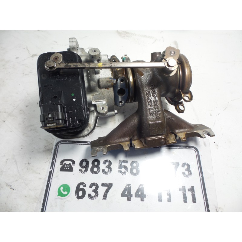 Recambio de turbo - 2820900280 8201723857mercedes-benzclase a2018/06-2020/12w177a 1601332 ccm, 80 kw, 109 ps mercedes-benzclase 