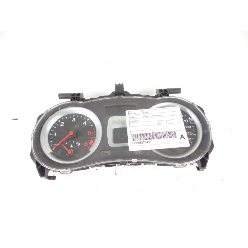 Recambio de cuadro instrumentos velocimetro - 8201060299b para renault clio iii referencia OEM IAM 8201060299B  