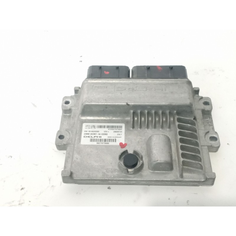 Recambio de centralita motor uce para ds ds 7 crossback (j4_, jr_, jc_) 2.0 bluehdi 180 (jjehzr) referencia OEM IAM 9827973880  