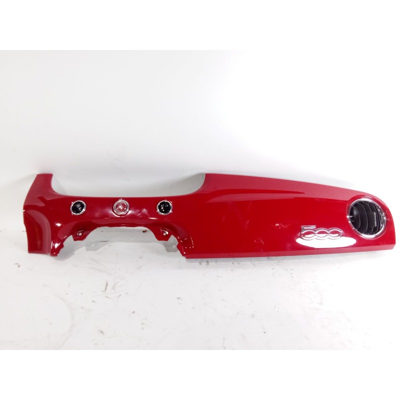 Recambio de carcasa consola central para fiat 500 referencia OEM IAM 735658201  