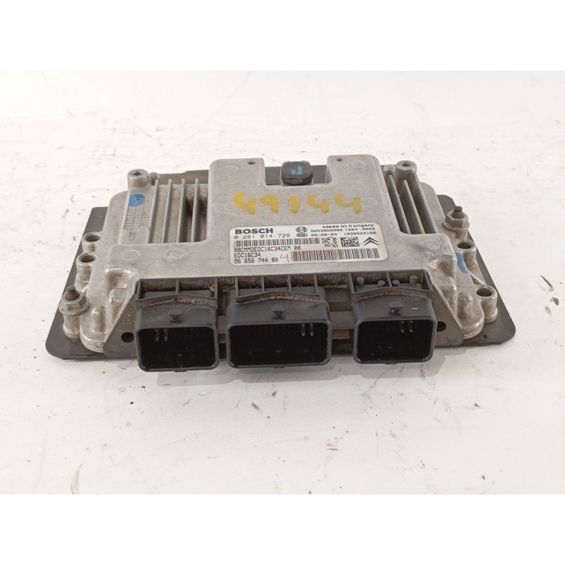 Recambio de centralita motor uce para al de referencia OEM IAM 9665674480C4Picasso1.6hdi9hz109cv 0281014729 