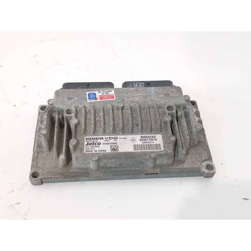 Recambio de centralita motor uce para renault laguna iii referencia OEM IAM 8200775316  