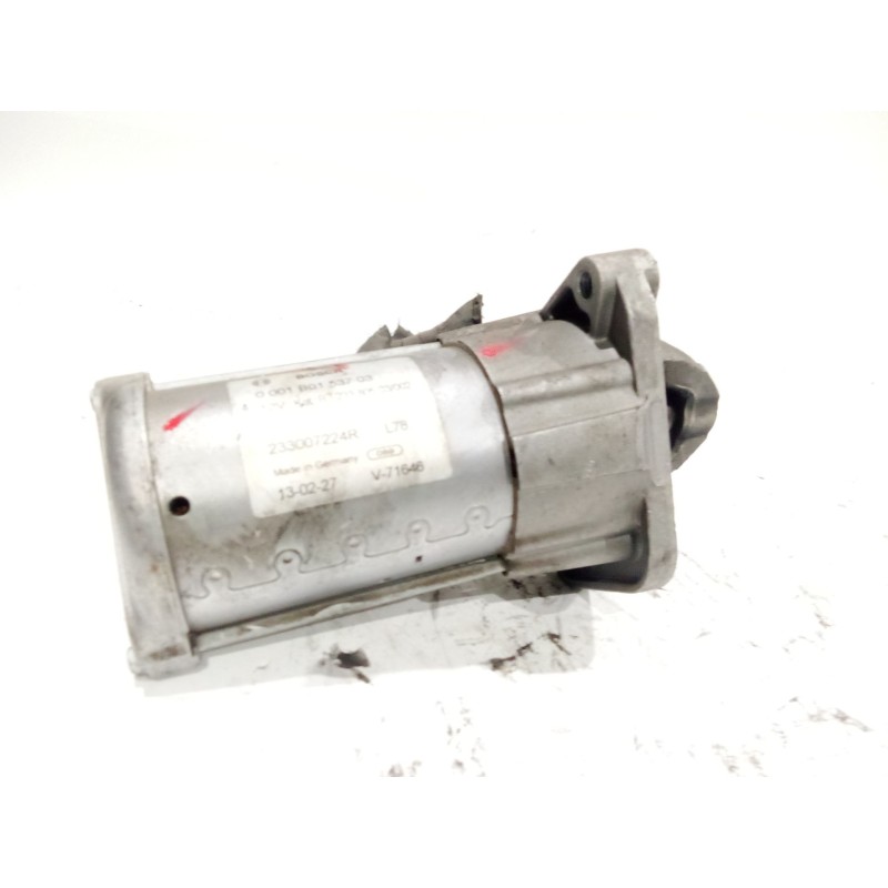 Recambio de motor arranque para renault fluence referencia OEM IAM 0001b0153703  