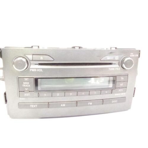 SISTEMA AUDIO / RADIO CD TOYOTA AURIS (_E15_) 1.6 (ZRE151_) - 8612002521