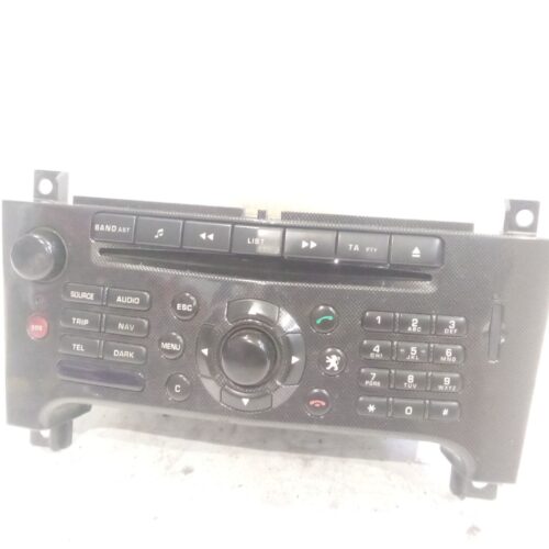 SISTEMA AUDIO / RADIO CD PEUGEOT 607 (9D 9U) 2.7 HDI 24V - 96632921tp